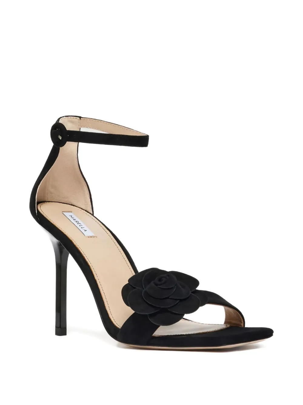 Marella floral-appliqué heeled sandals | Heeled Sandals | Image 2