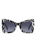 Marc Jacobs Eyewear zebra-print sunglasses - Black