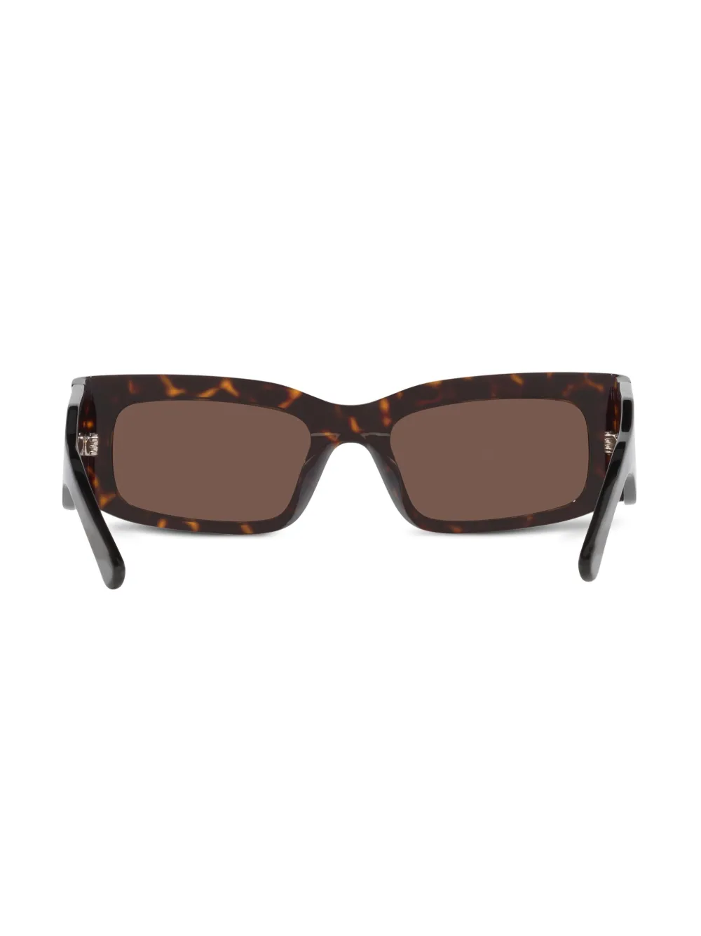 Balenciaga rectangle-frame sunglasses Bruin