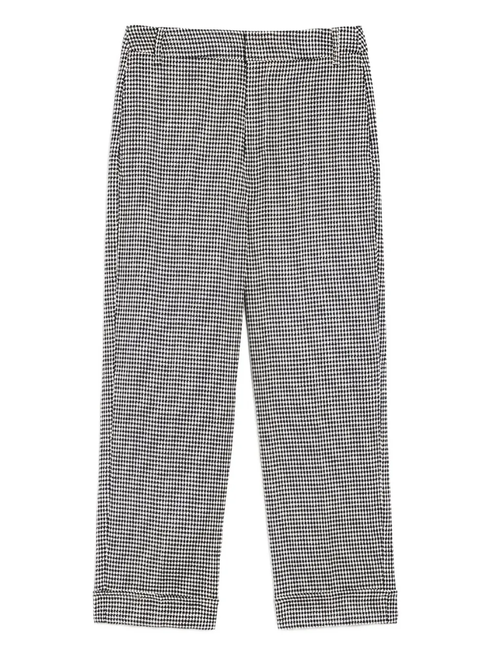 'S Max Mara Adelfi geruite broek met wijde pijpen Blauw