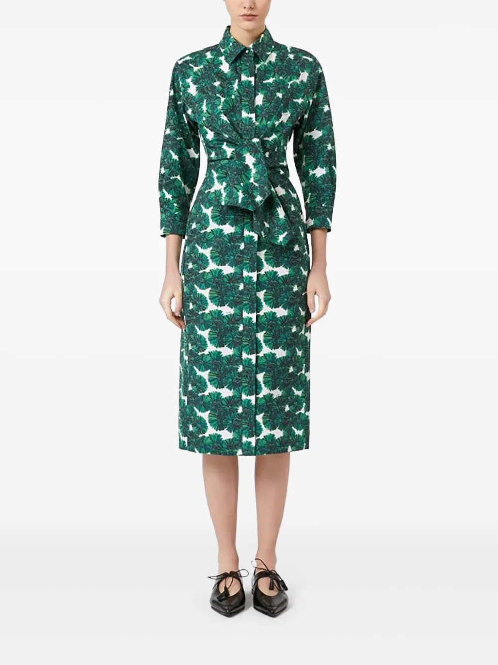 Max Mara Maremma jurk Wit