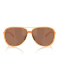 Oakley Split Time pilot-frame sunglasses - Orange