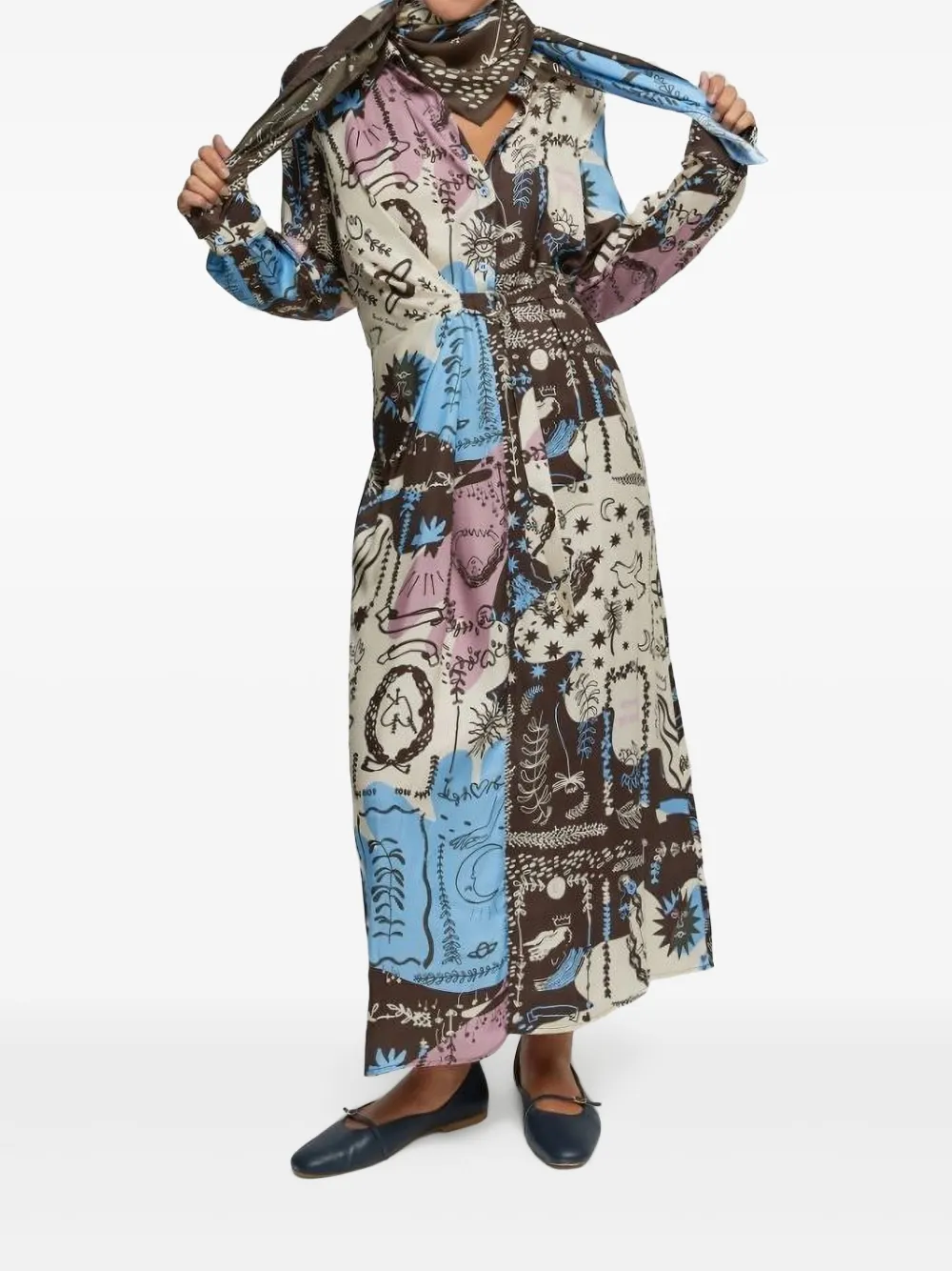 I BLUES graphic-print dress | Day Dresses | Image 2