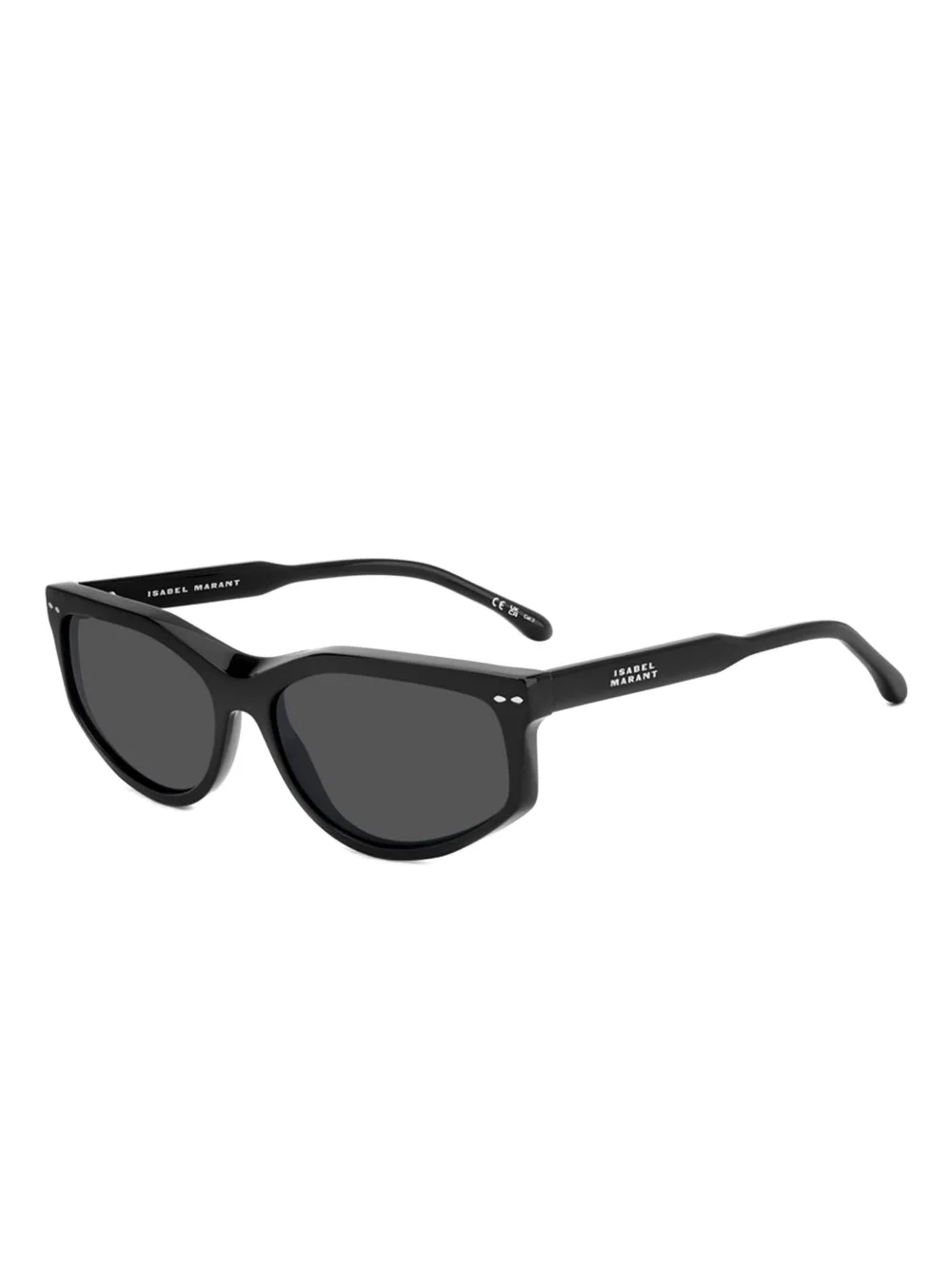 ISABEL MARANT oversized-frame sunglasses Zwart