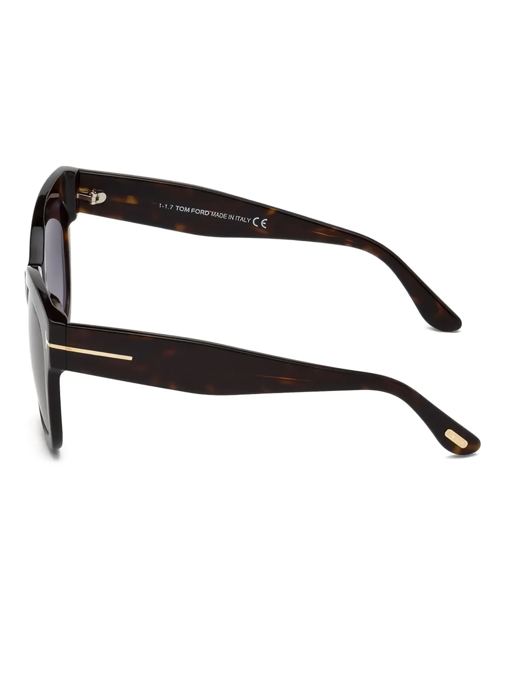 TOM FORD Eyewear Beatrix tortoiseshell square-frame sunglasses Bruin