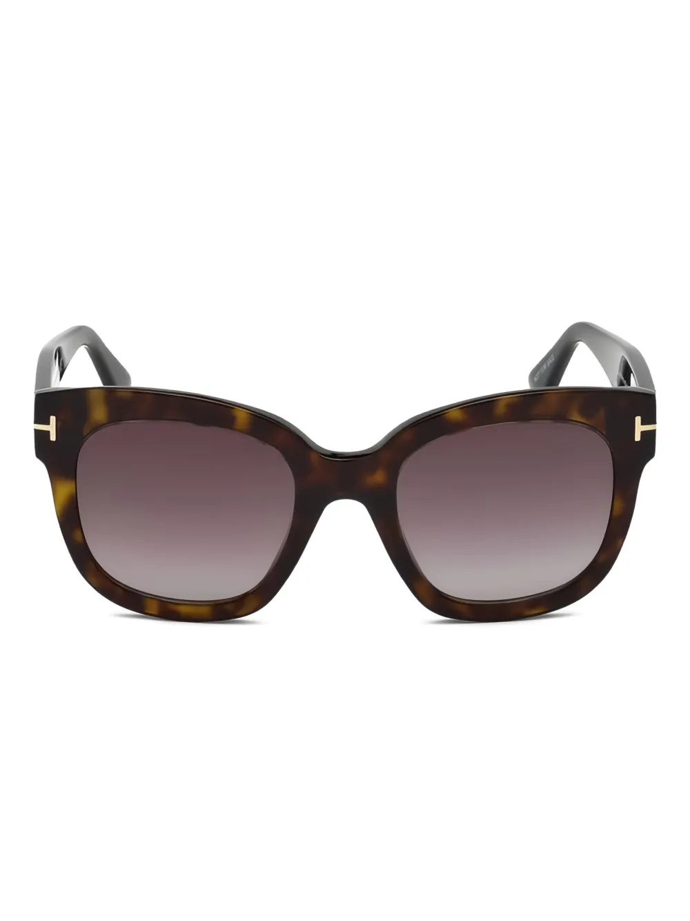 TOM FORD Eyewear Beatrix tortoiseshell square-frame sunglasses Bruin