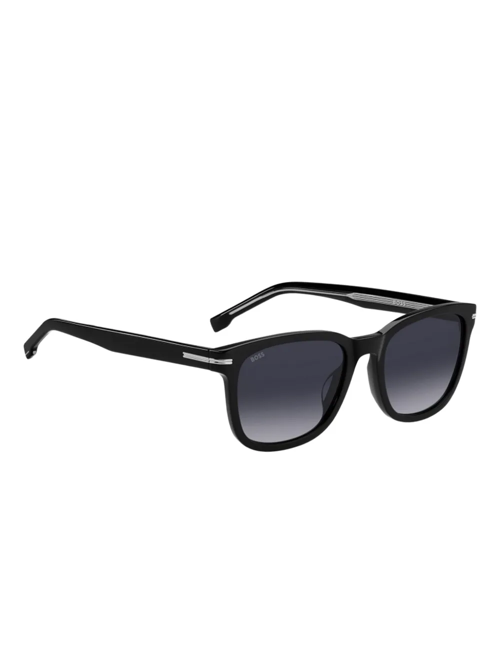 BOSS square-frame sunglasses Zwart