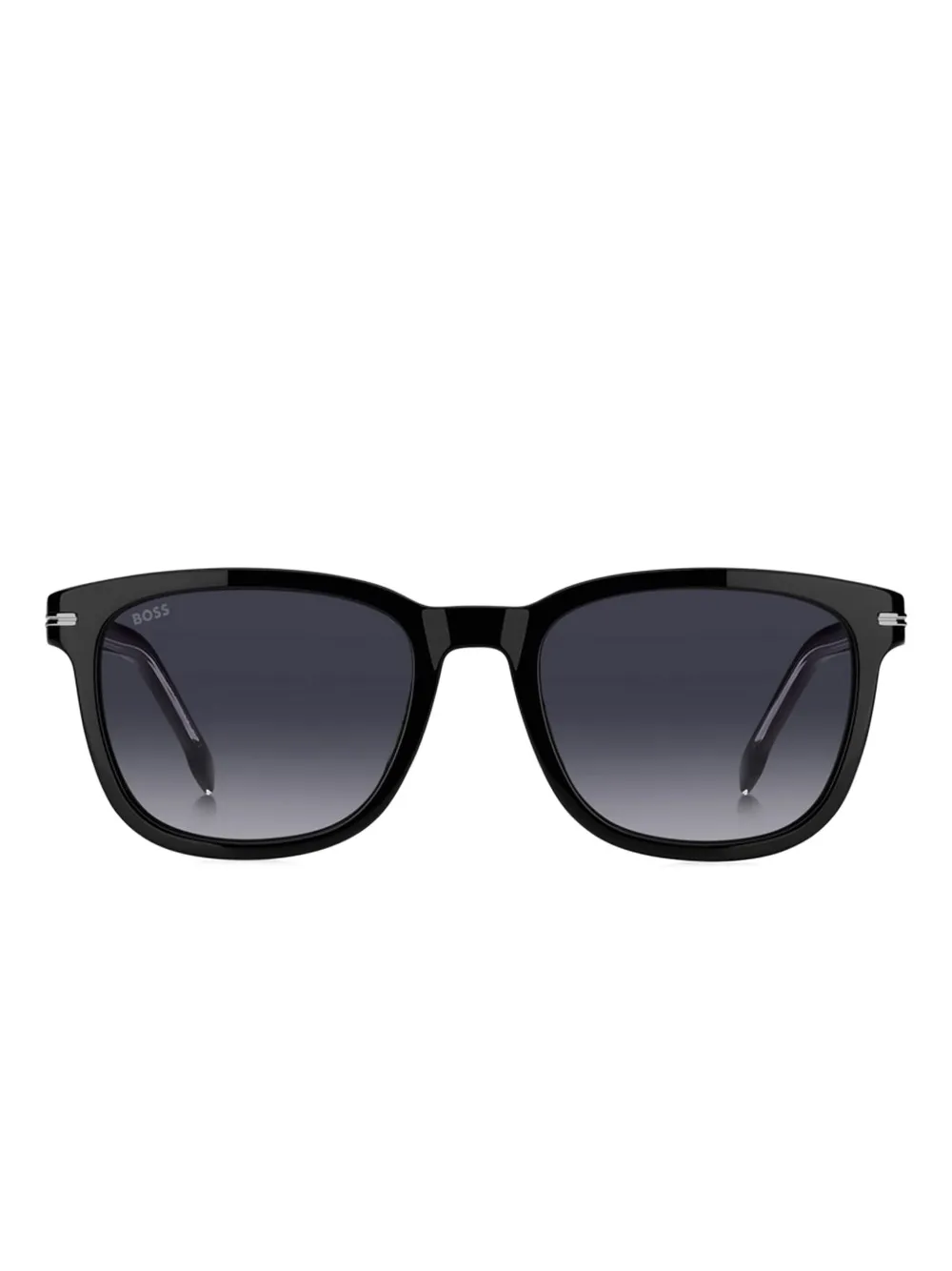 BOSS square-frame sunglasses Zwart