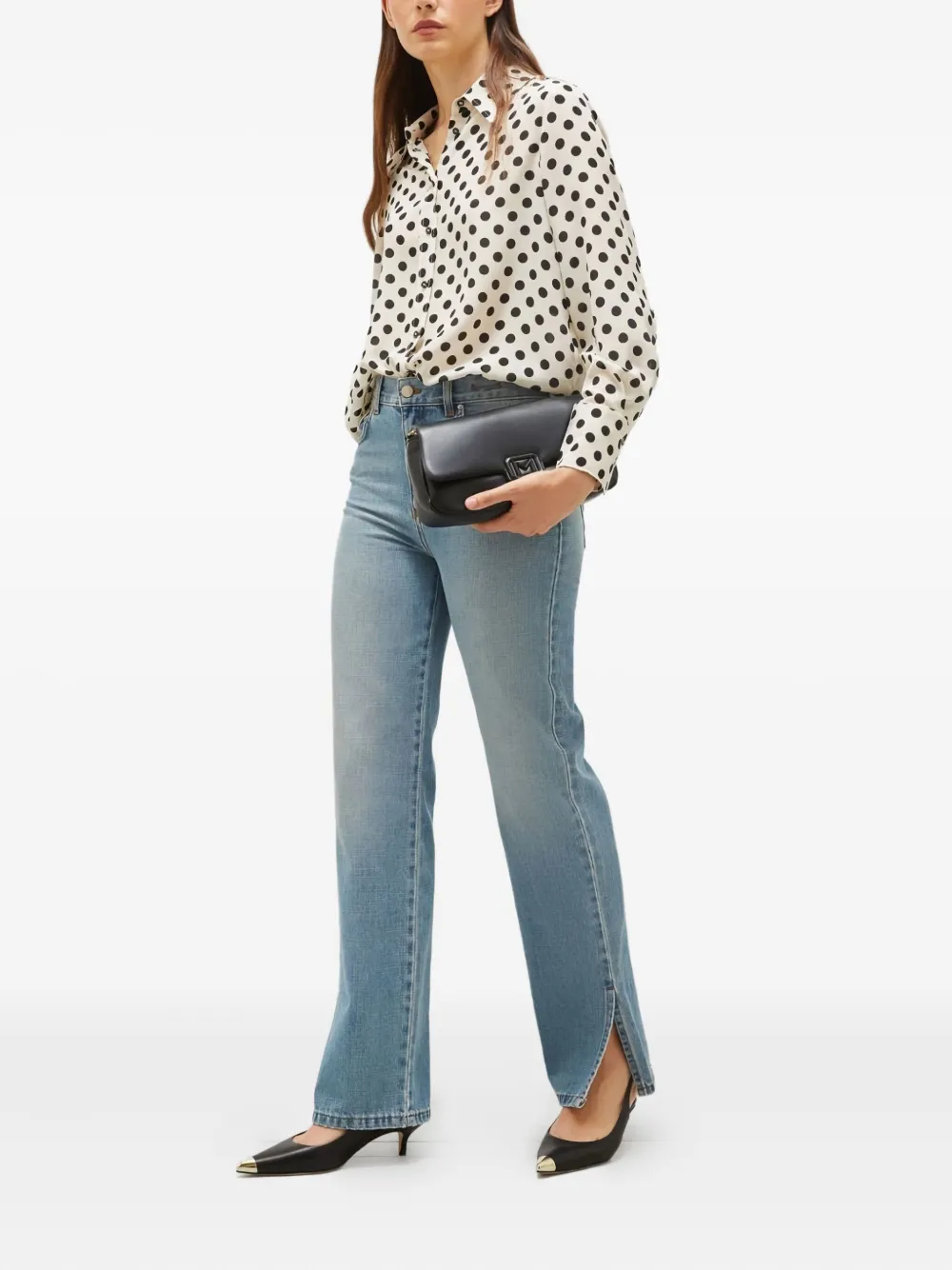 Marella Conio polka-dot button-up shirt | Blouses | Image 2