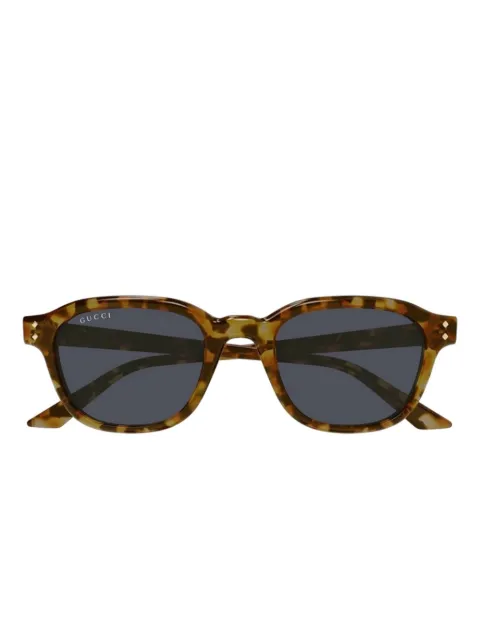 Gucci tortoiseshell-frame sunglasses