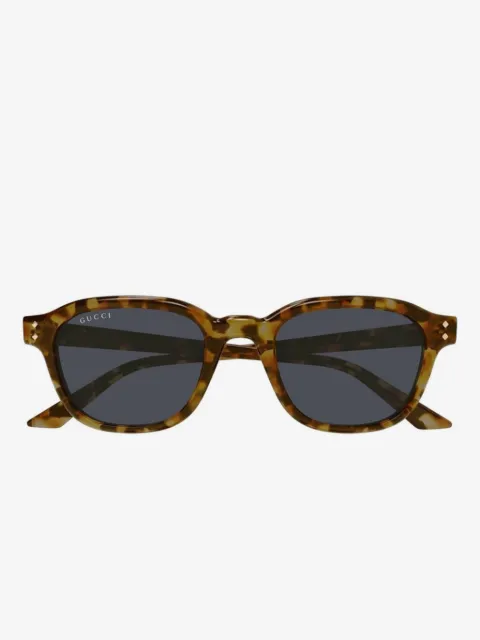 Gucci Eyewear lentes de sol con armazón estilo carey