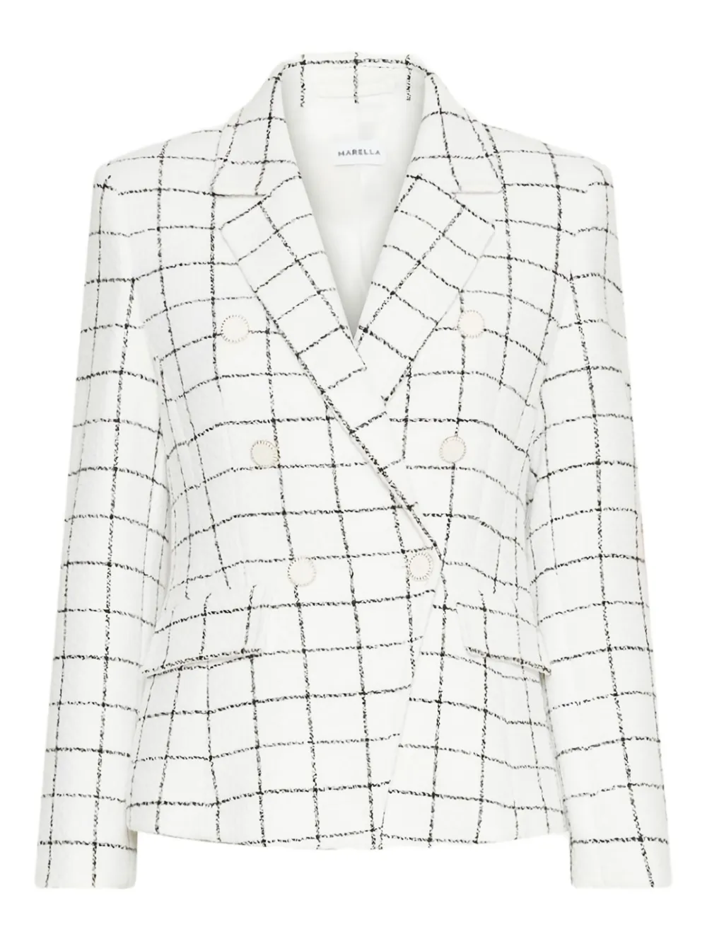 Storno checked double-breasted blazer