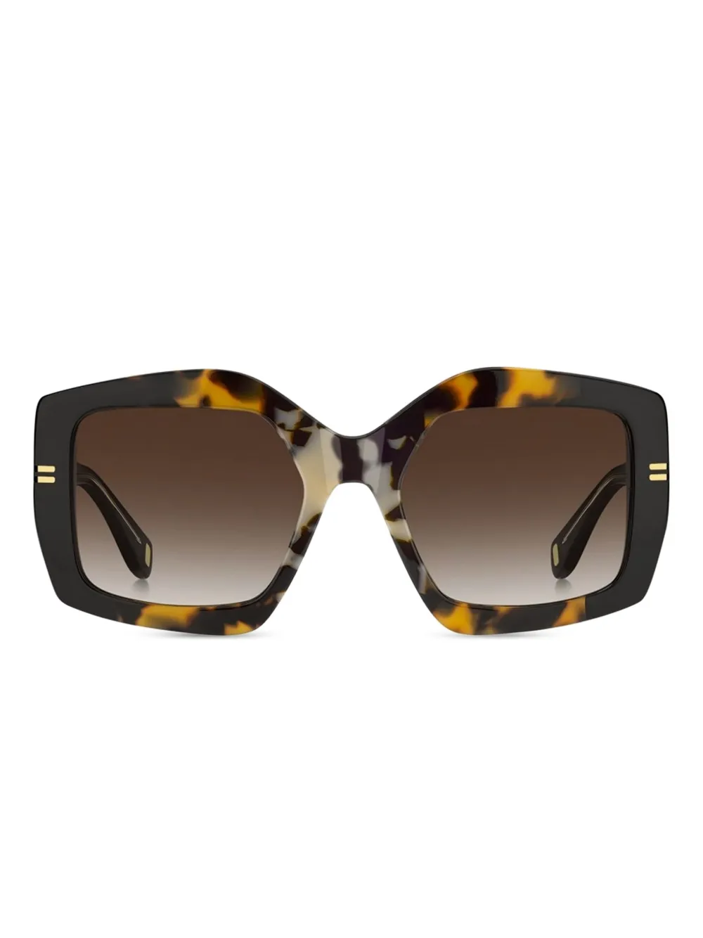 Marc Jacobs Eyewear geometric-frame sunglasses Zwart
