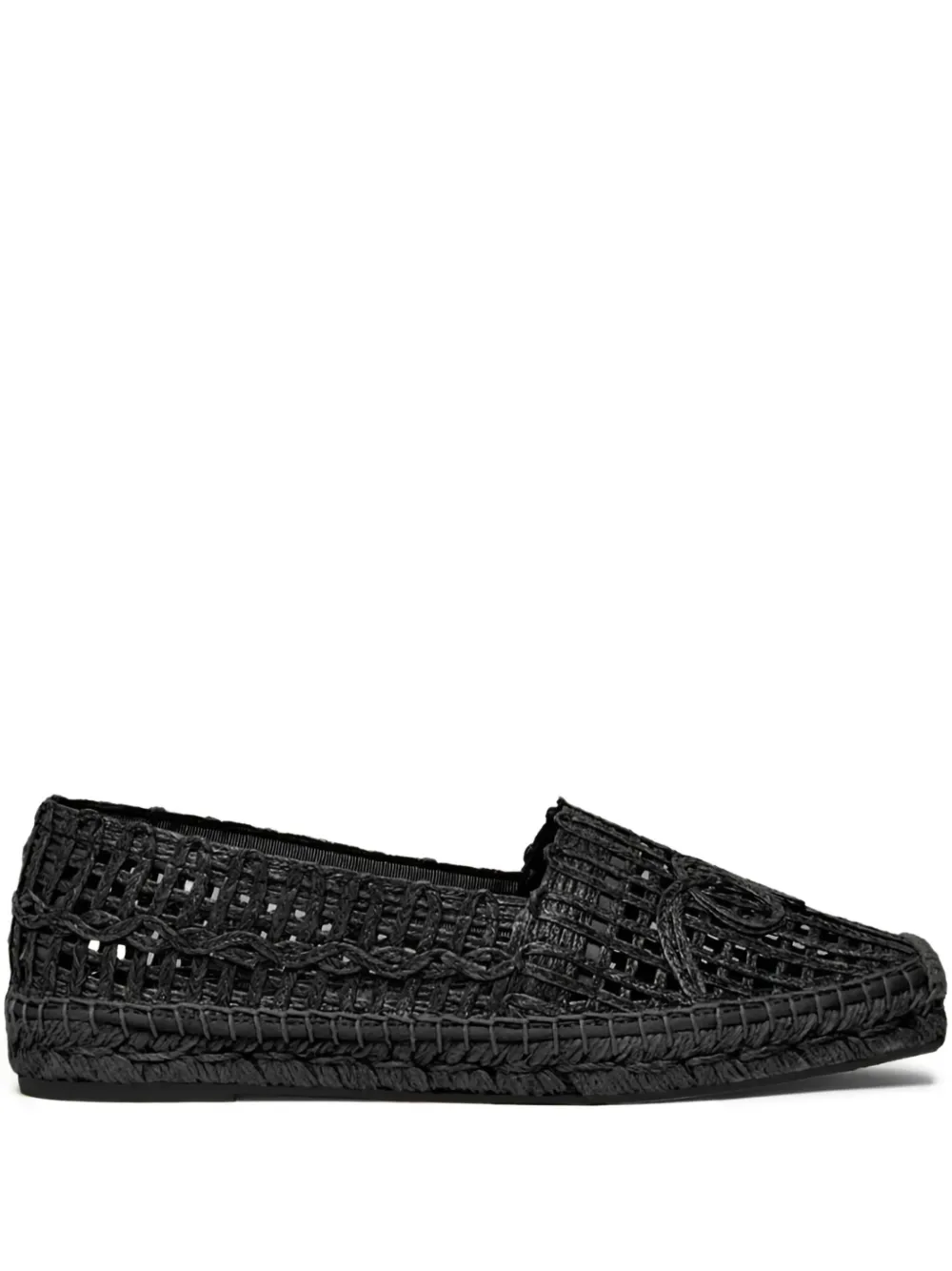 Weekend Max Mara woven loafers | Black | Image 1