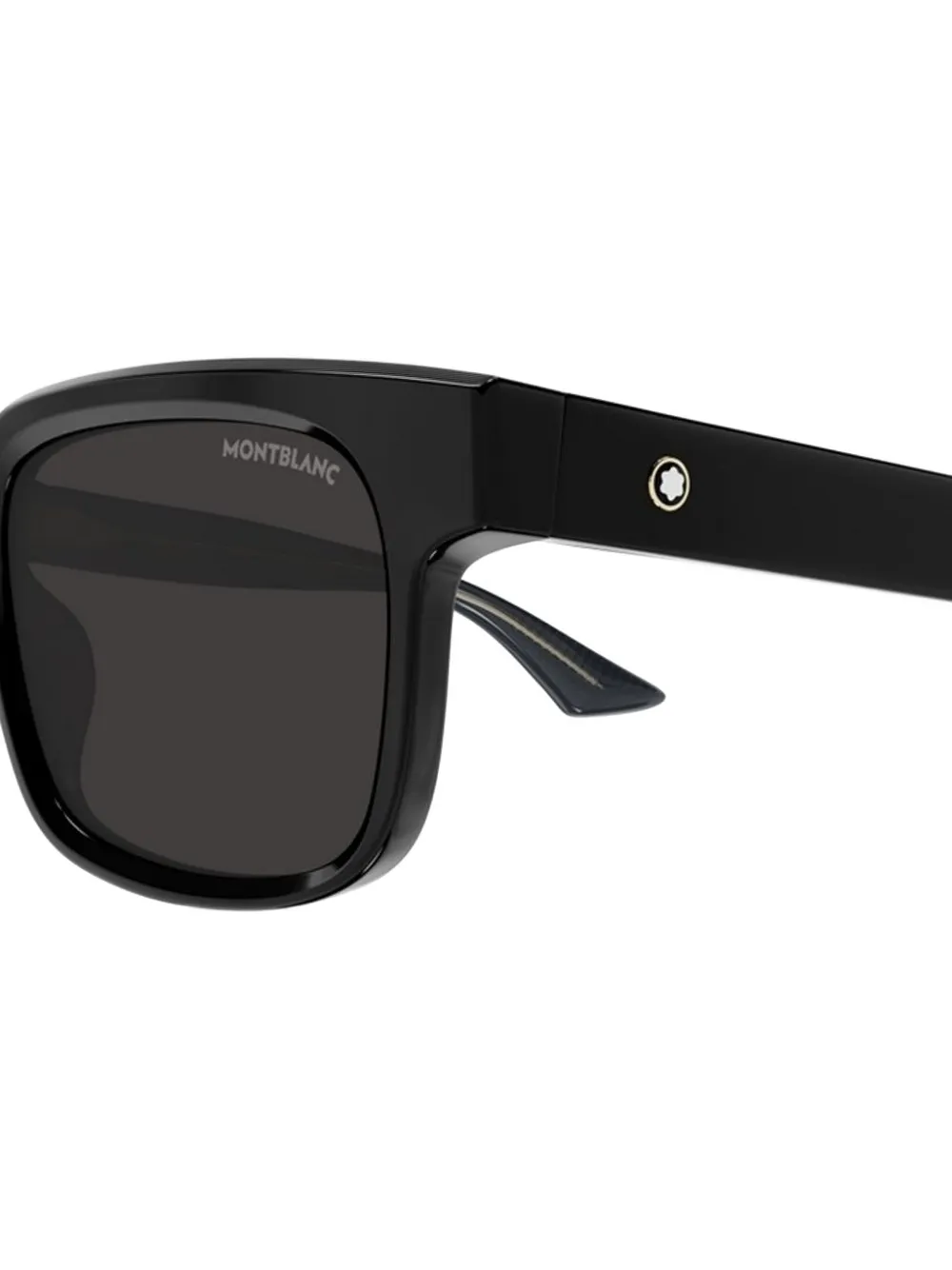 Montblanc square-frame sunglasses Zwart