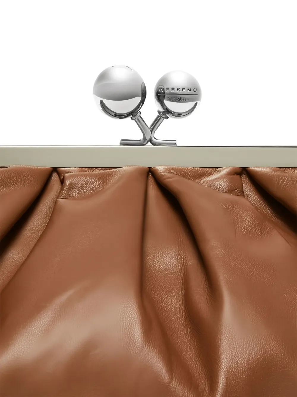 Weekend Max Mara Pasticino clutch Bruin