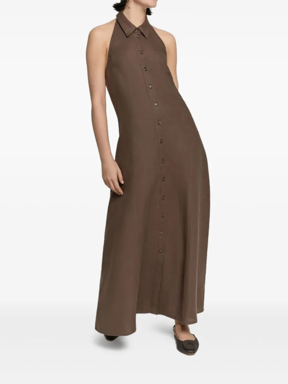 I BLUES linen halterneck dress | Day Dresses | Image 2