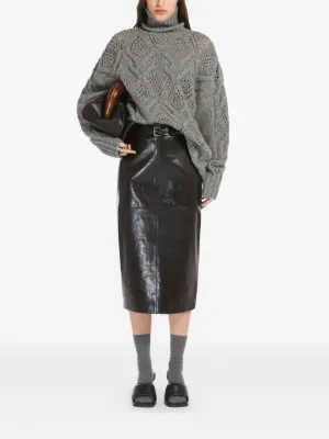 ★Max Mara★Flash ストレッチペンシルスカート Max Mara Flash ペンシルスカート | ニュートラル | FARFETCH JP