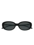 Gucci Eyewear oval-frame sunglasses - Black