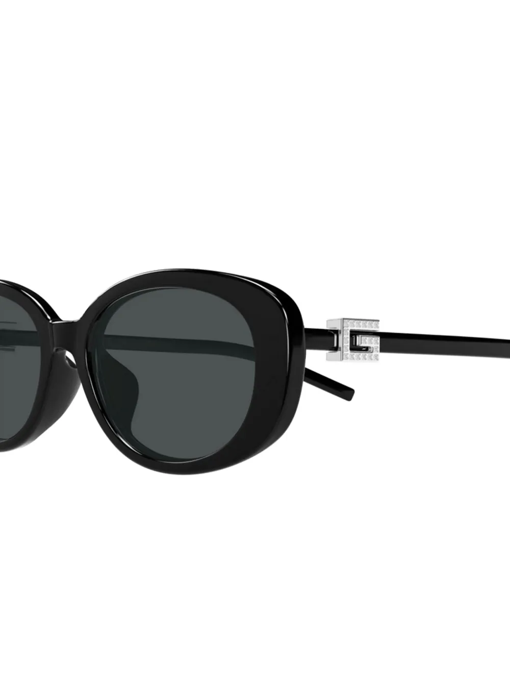 Gucci Eyewear oval-frame sunglasses Zwart