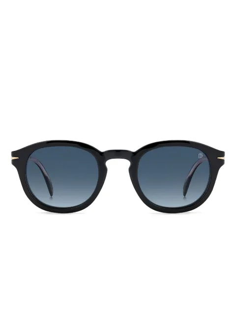 DAVID BECKHAM EYEWEAR lentes con armazón redonda
