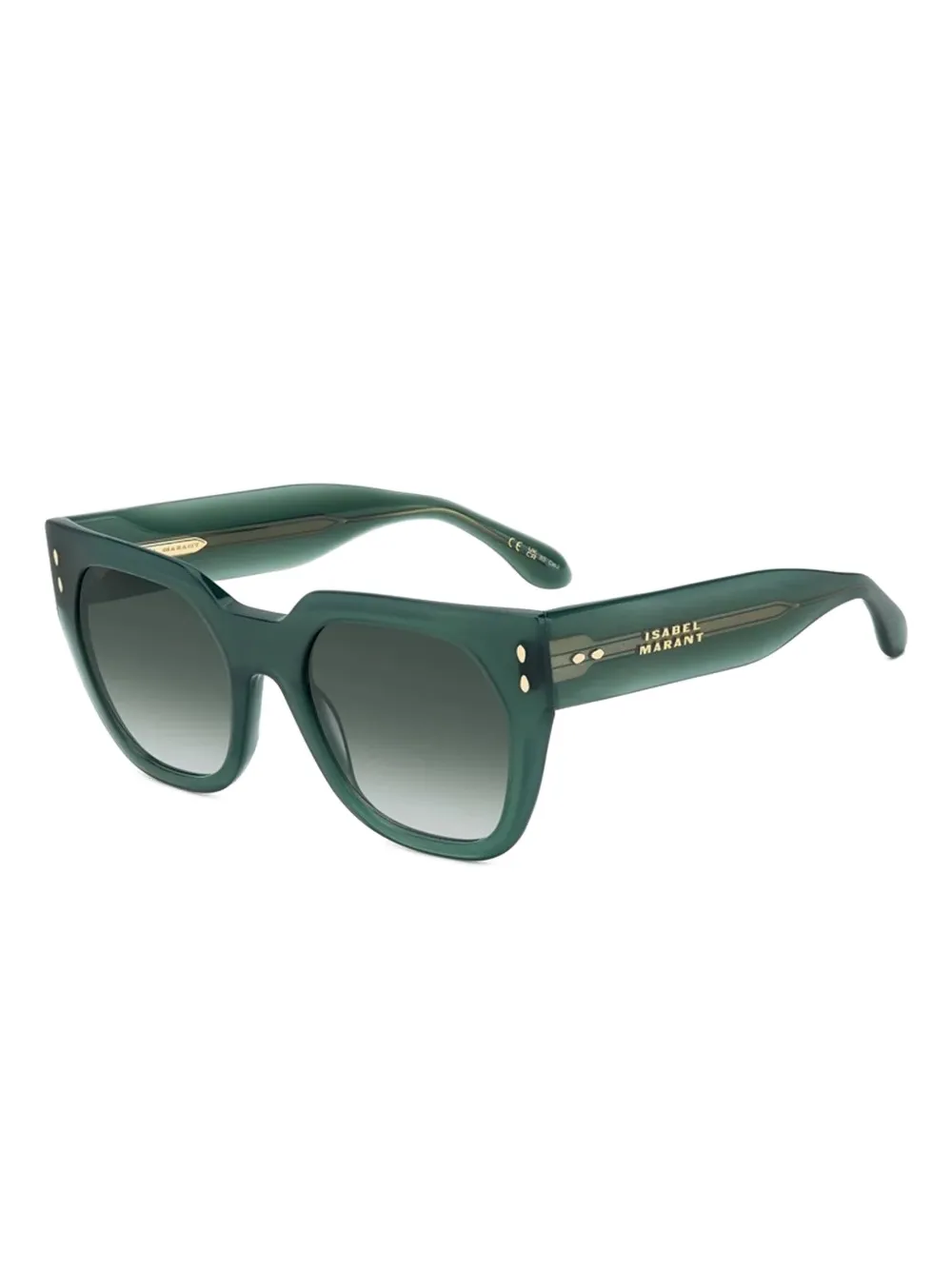 Isabel Marant Eyewear square-frame sunglasses Groen