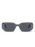 Prada Eyewear Symbole geometric-frame sunglasses - Grey