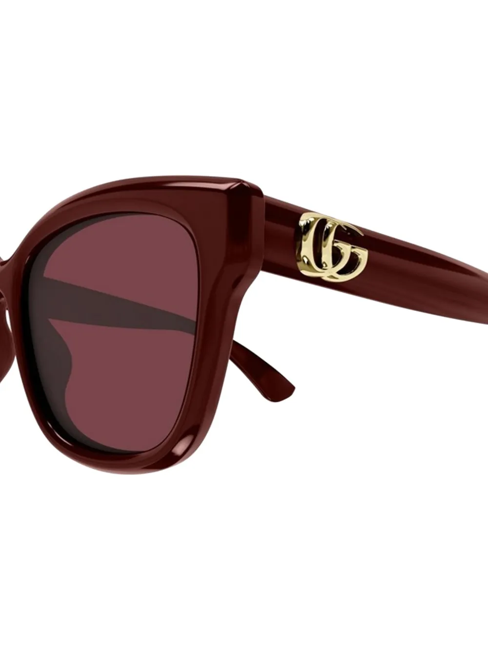 Gucci Eyewear square-frame sunglasses Rood