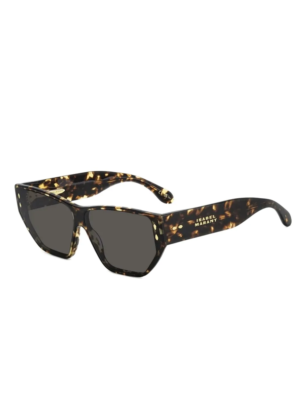 Isabel Marant Eyewear Zonnebril met cat-eye montuur Bruin