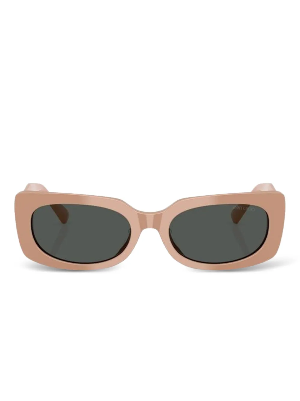 Jimmy Choo Eyewear Zonnebril met vierkant montuur Roze