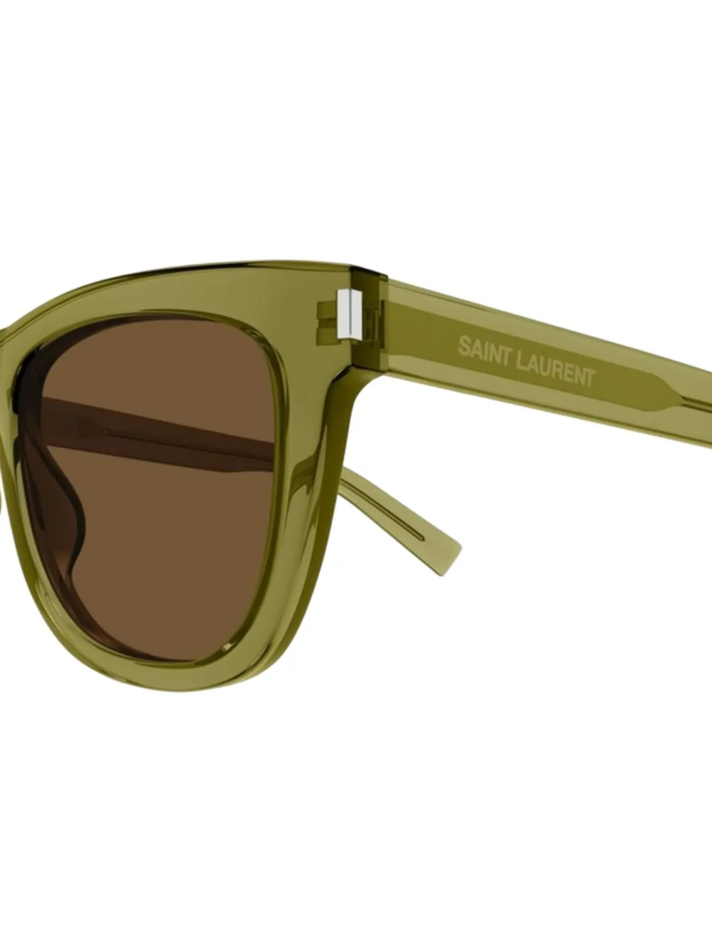 Saint Laurent SL 712 square-frame sunglasses Groen