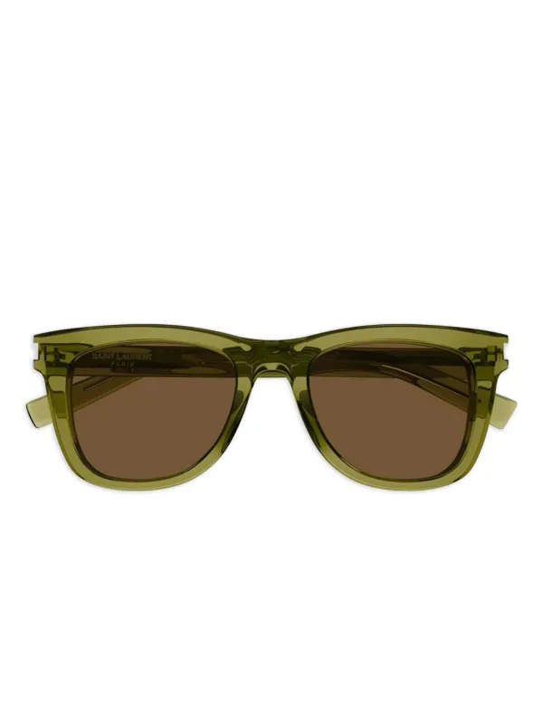 SAINT LAURENT SL 712 スクエアフレムサンクラス 【関税込】 Saint Laurent SL 712 001 Sunglasses - US