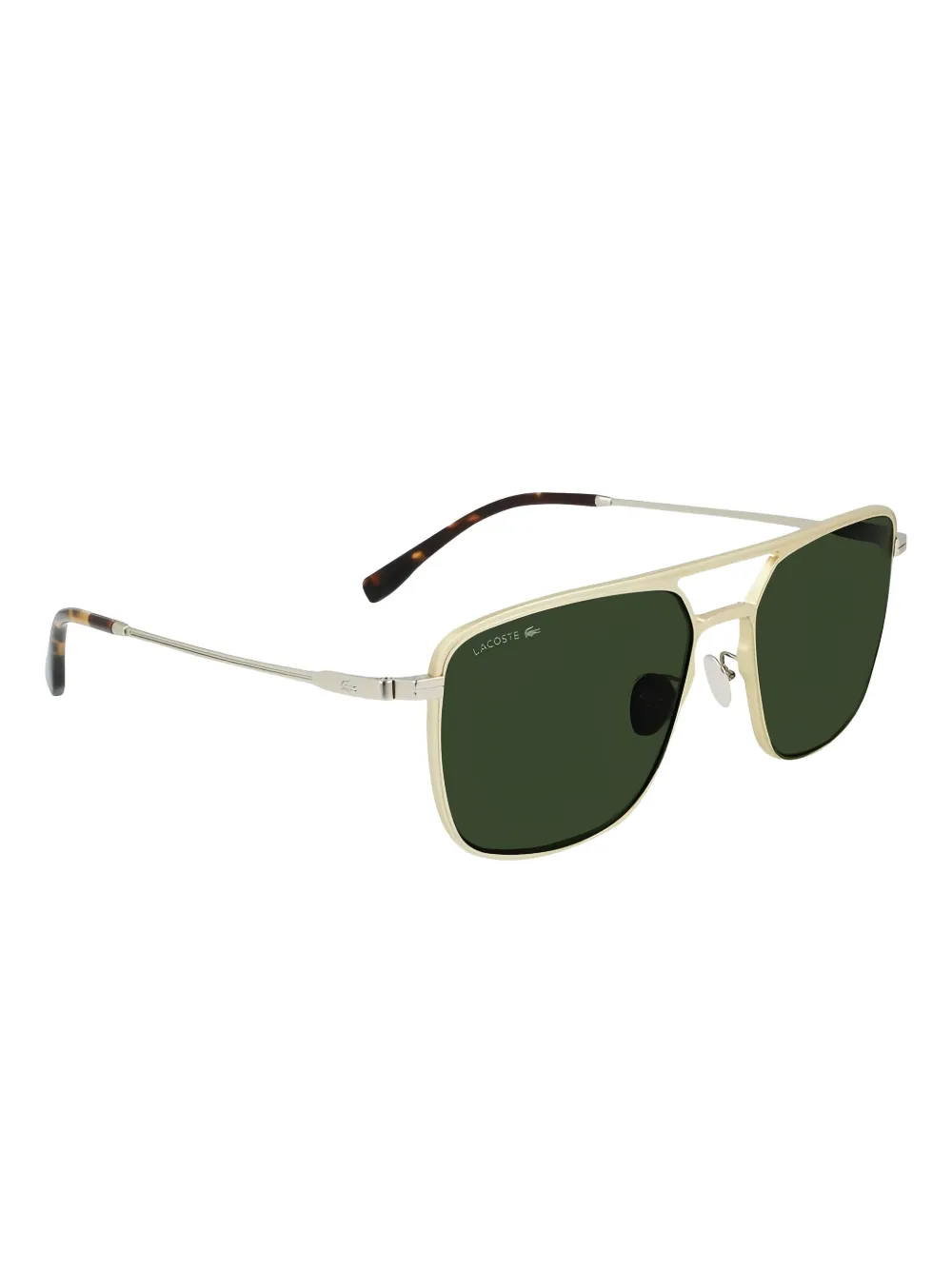 Lacoste Zonnebril met vierkant montuur Goud