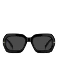 BOSS oversized-frame sunglasses - Black