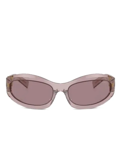 Miu Miu Eyewear Glimpse sculpted-frame sunglasses