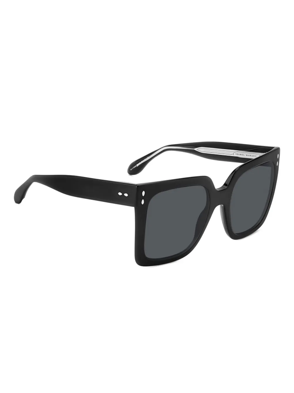 ISABEL MARANT square-frame sunglasses Zwart