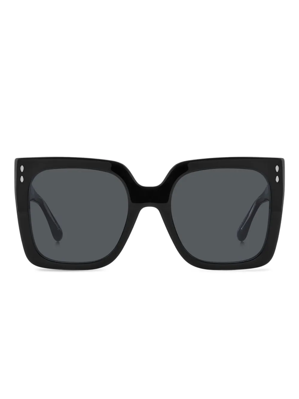 ISABEL MARANT square-frame sunglasses Zwart