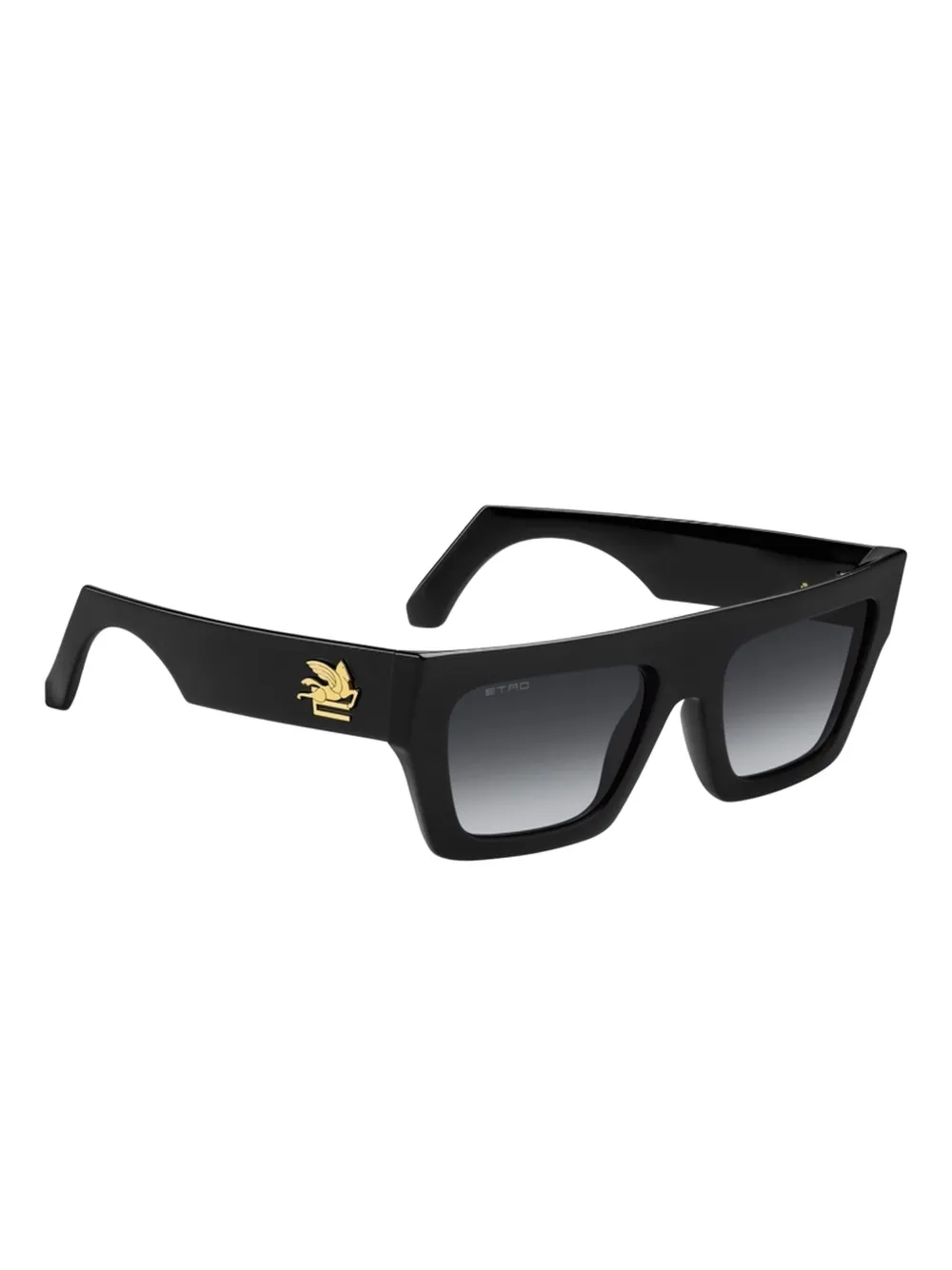 ETRO oversized square-frame sunglasses Zwart