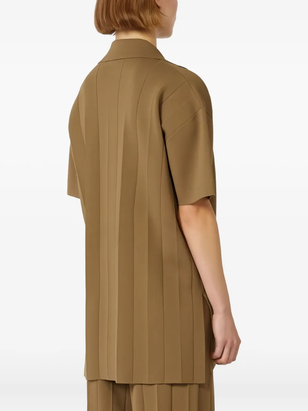 Max Mara Shirt met korte mouwen Bruin
