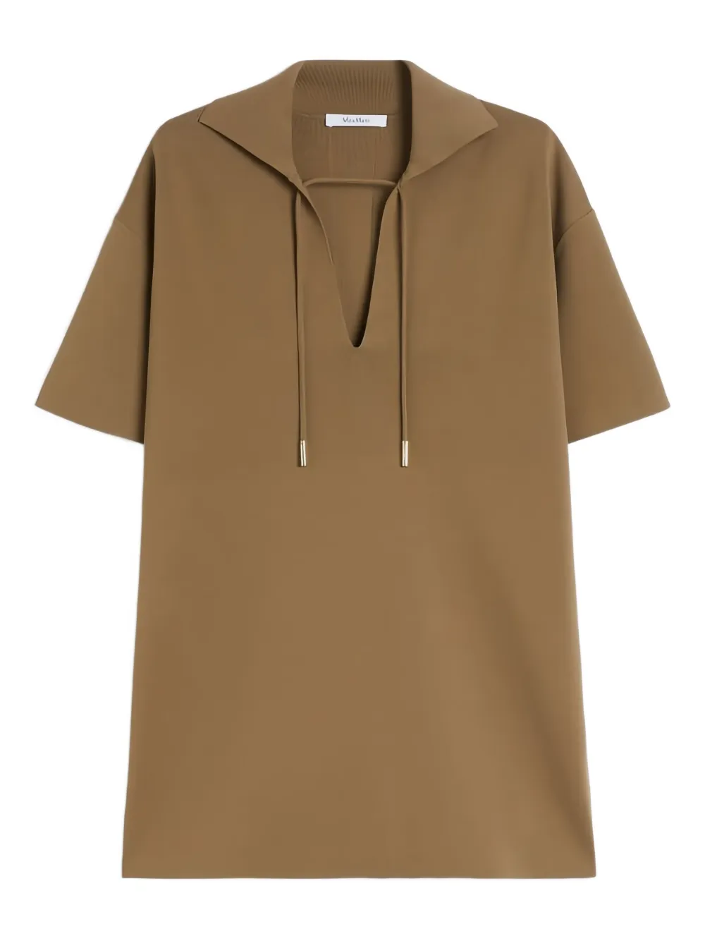 Max Mara Shirt met korte mouwen Bruin