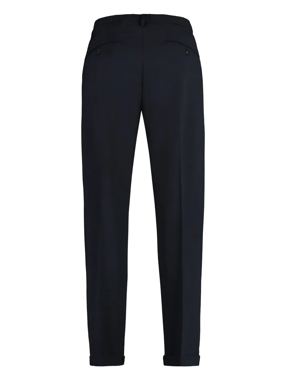 DONDUP Pantalon met omgeslagen manchetten Blauw