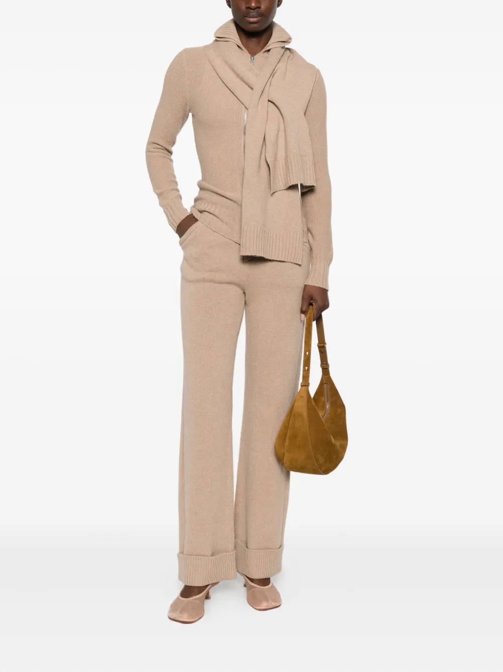 Aya Muse Amar Trousers In Neutral