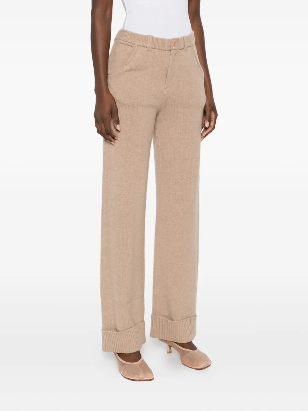 Aya Muse Amar Trousers In Neutral