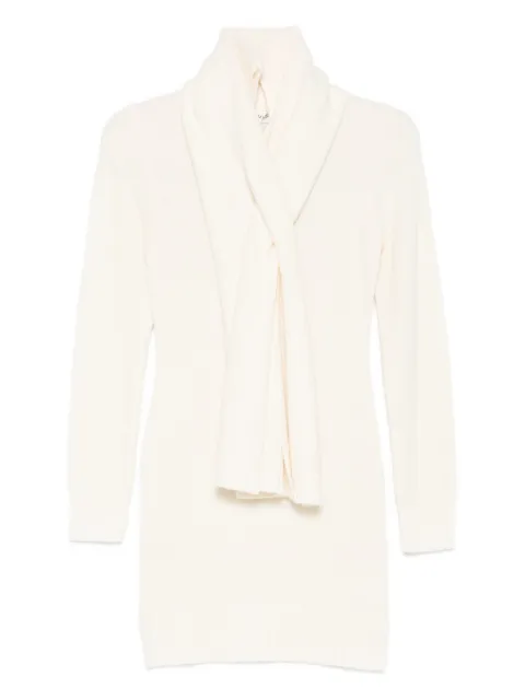 Aya Muse Amar scarf mini dress