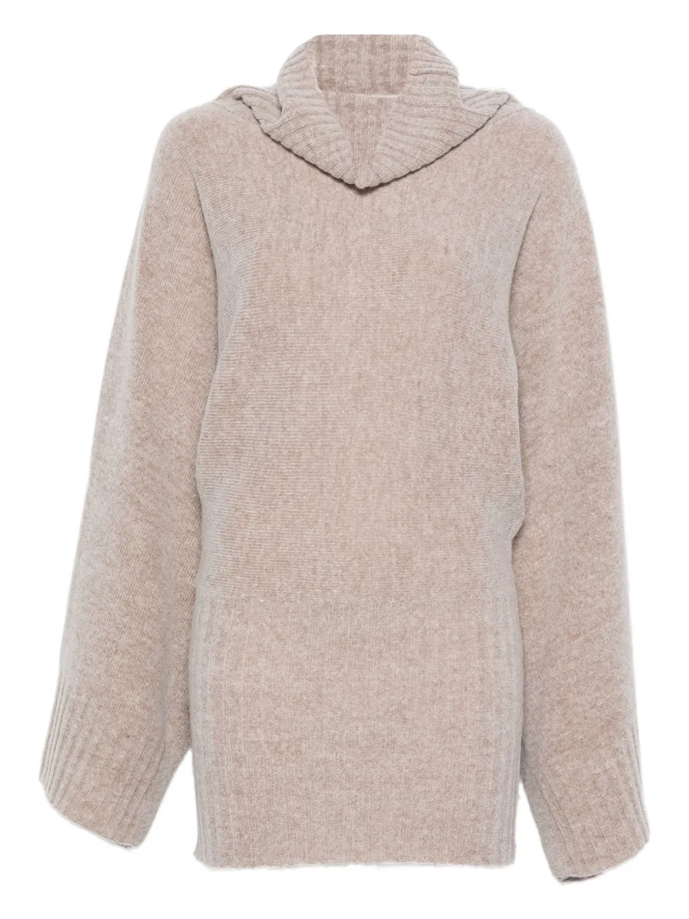 Aya Muse Fen cowl-neck mini dress - Rosa