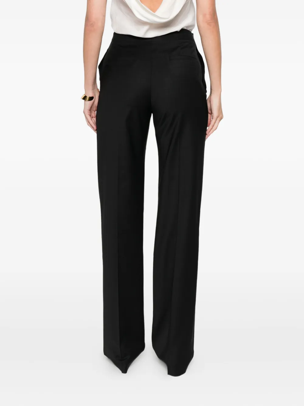 Tove Annabel Twisted Trousers In Black