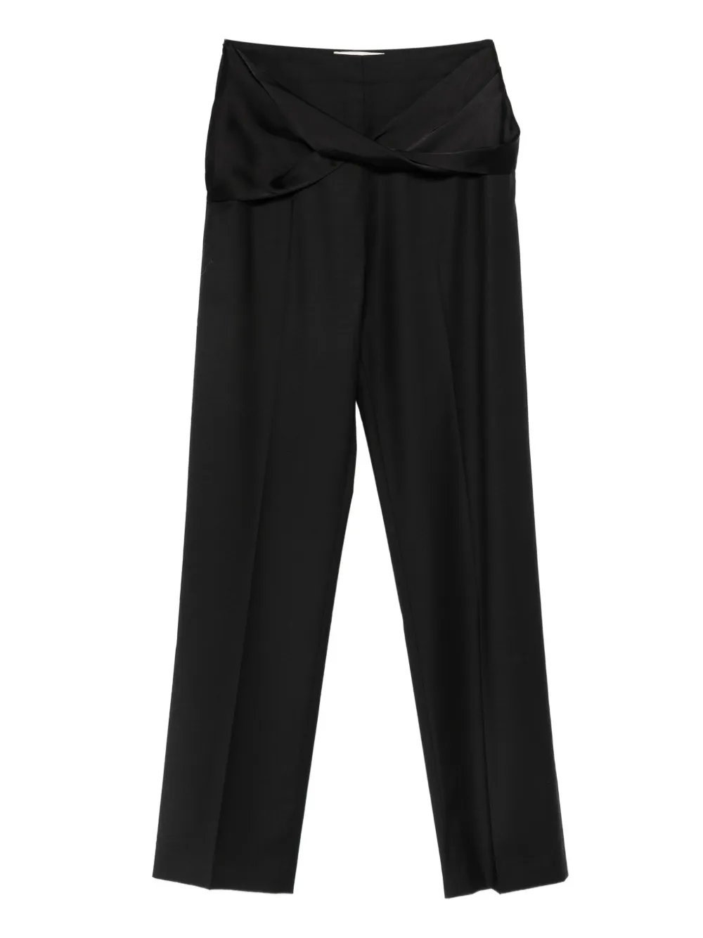 TOVE Annabel twisted trousers | Black | Image 1
