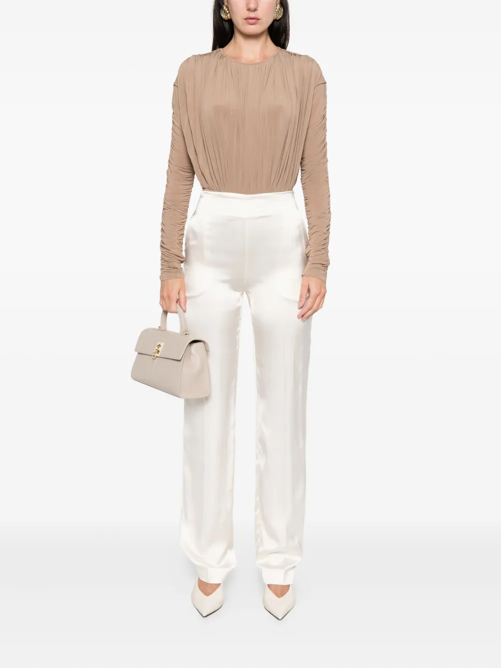TOVE Beata trousers - Beige