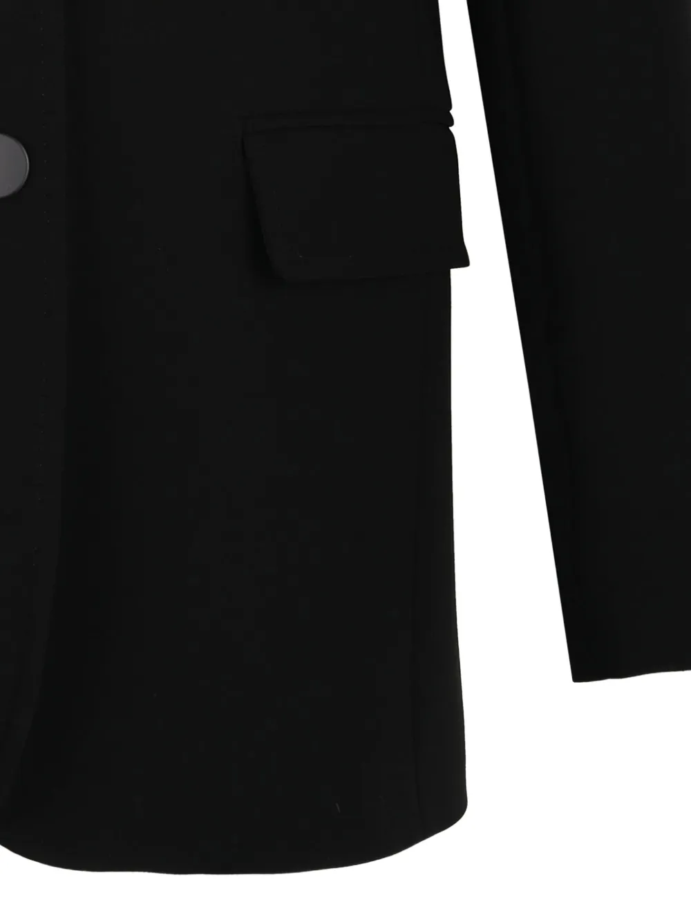 Max Mara Getailleerd jack met drie knopen Zwart