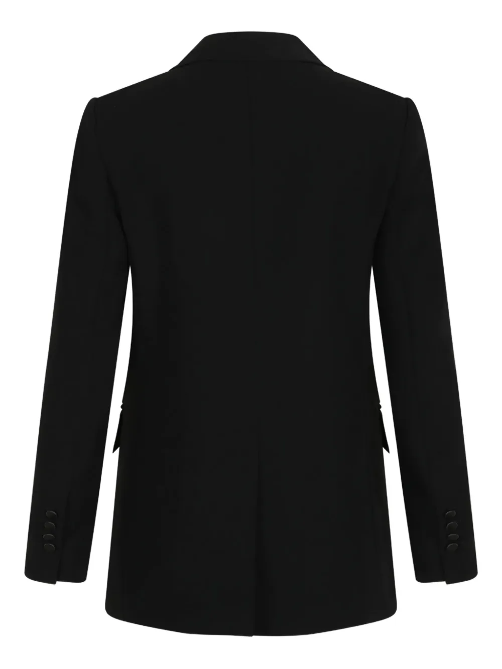 Max Mara Getailleerd jack met drie knopen Zwart